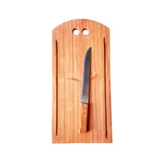TABLA CAPILLA CON CUCHILLO PARA PAN