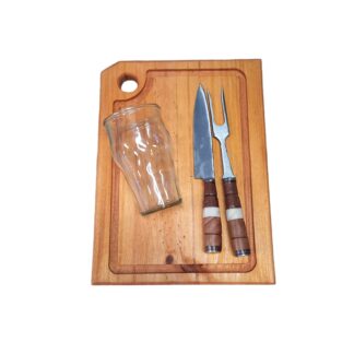 TABLA N°0 C/ VASO DE PINTA Y CUBIERTOS SIN VAINA