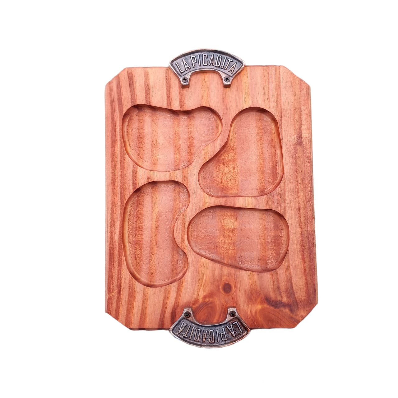COPETINERO 4 HUECOS C/2 APLIQUES PICADITA