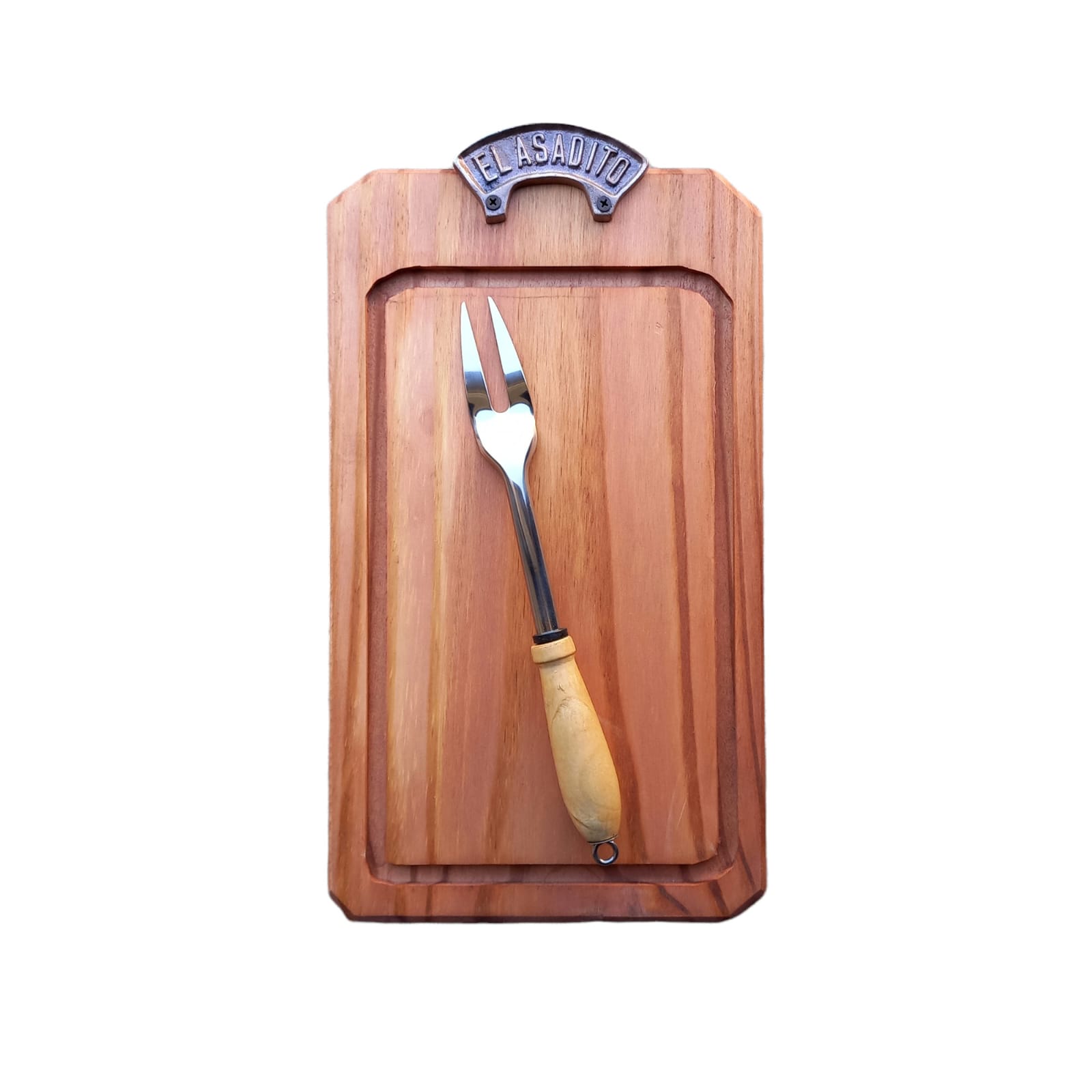 TABLA 1 ASADITO CON TENEDOR CROMADO