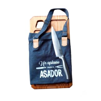 TABLA N2 + CUCH. ACERO+ DELANTAL