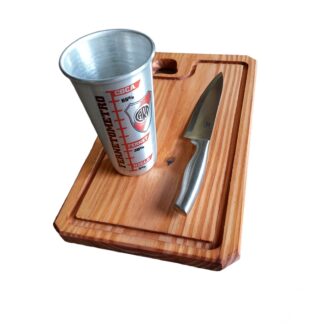 TABLA N2 + VASO 1L + CUCH. ACERO